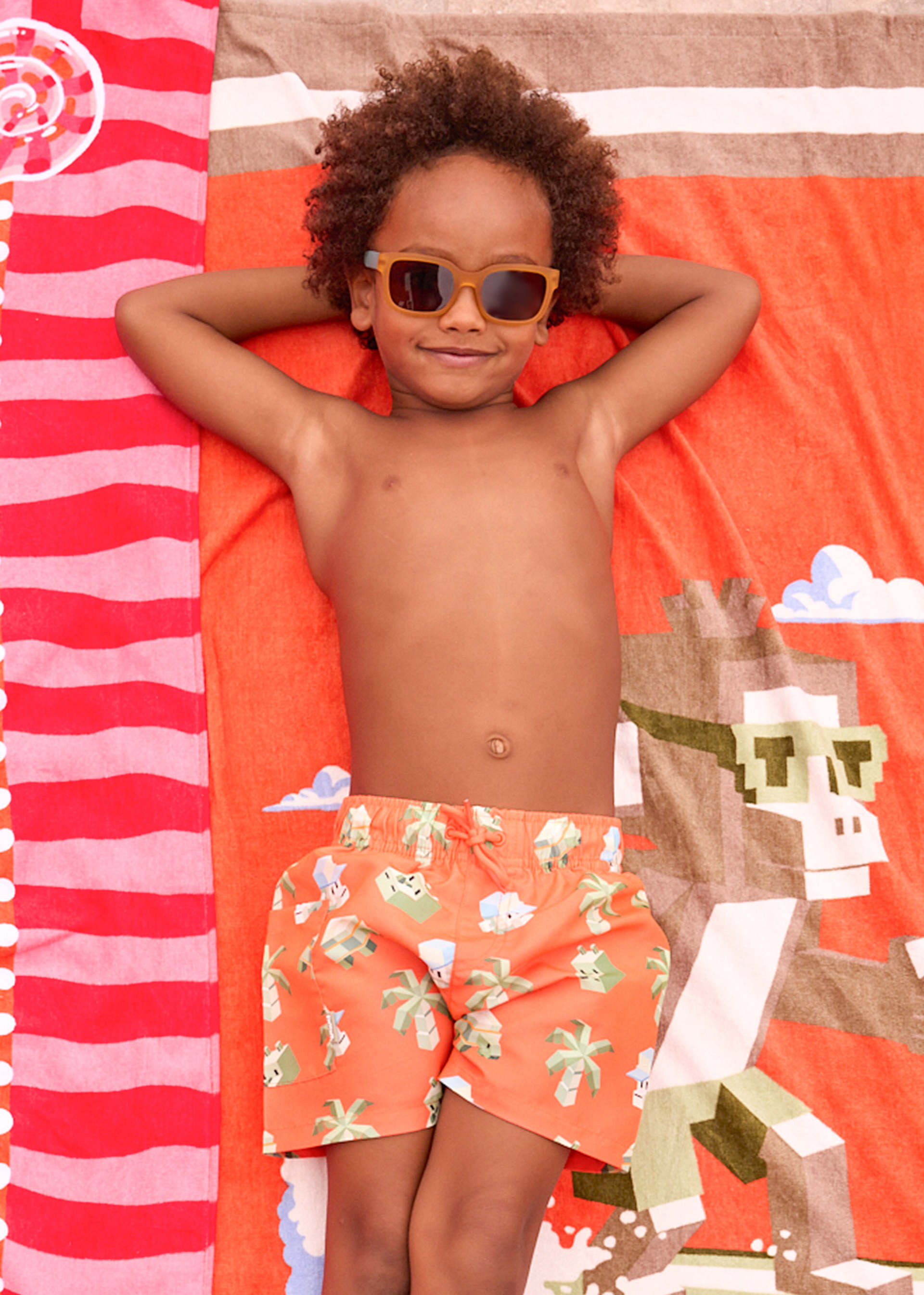 Costume bermuda stampato bambino