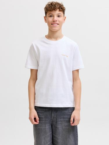 T-Shirt JORMONTAUK BACK GRAPHIC TEE SS - Short-sleeved