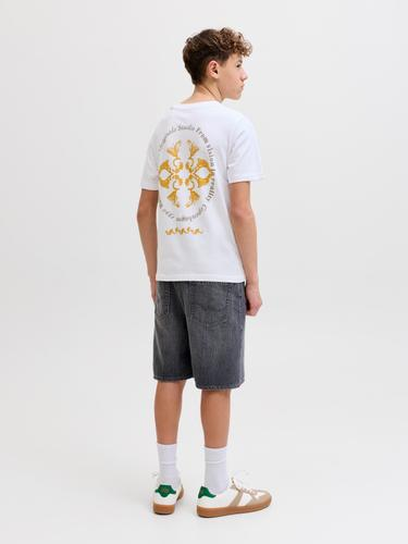 T-Shirt JORMONTAUK BACK GRAPHIC TEE SS - Short-sleeved