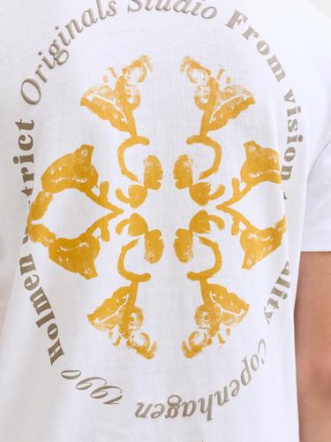 T-Shirt JORMONTAUK BACK GRAPHIC TEE SS - Short-sleeved