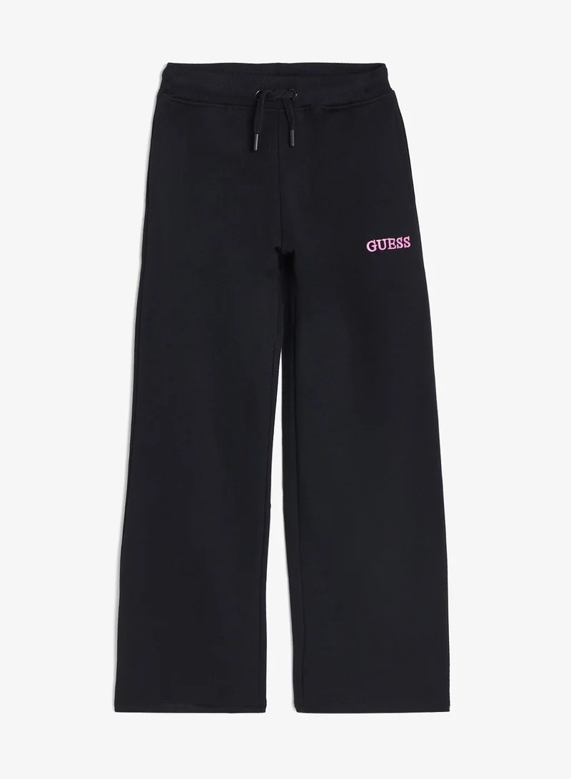 Pantalone sportivo mod. palazzo in spugna francese - Guess