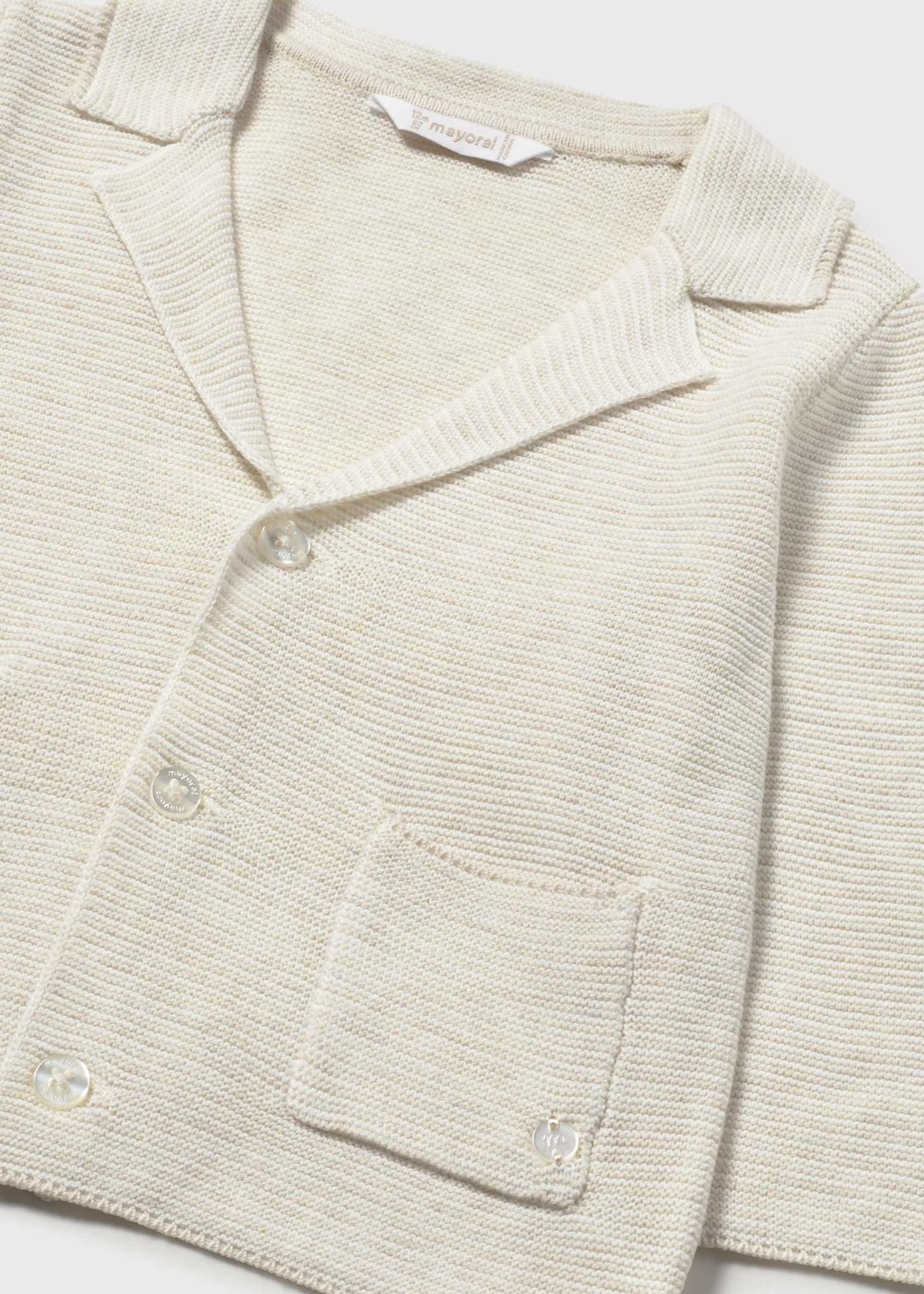 Giacca tricot neonato