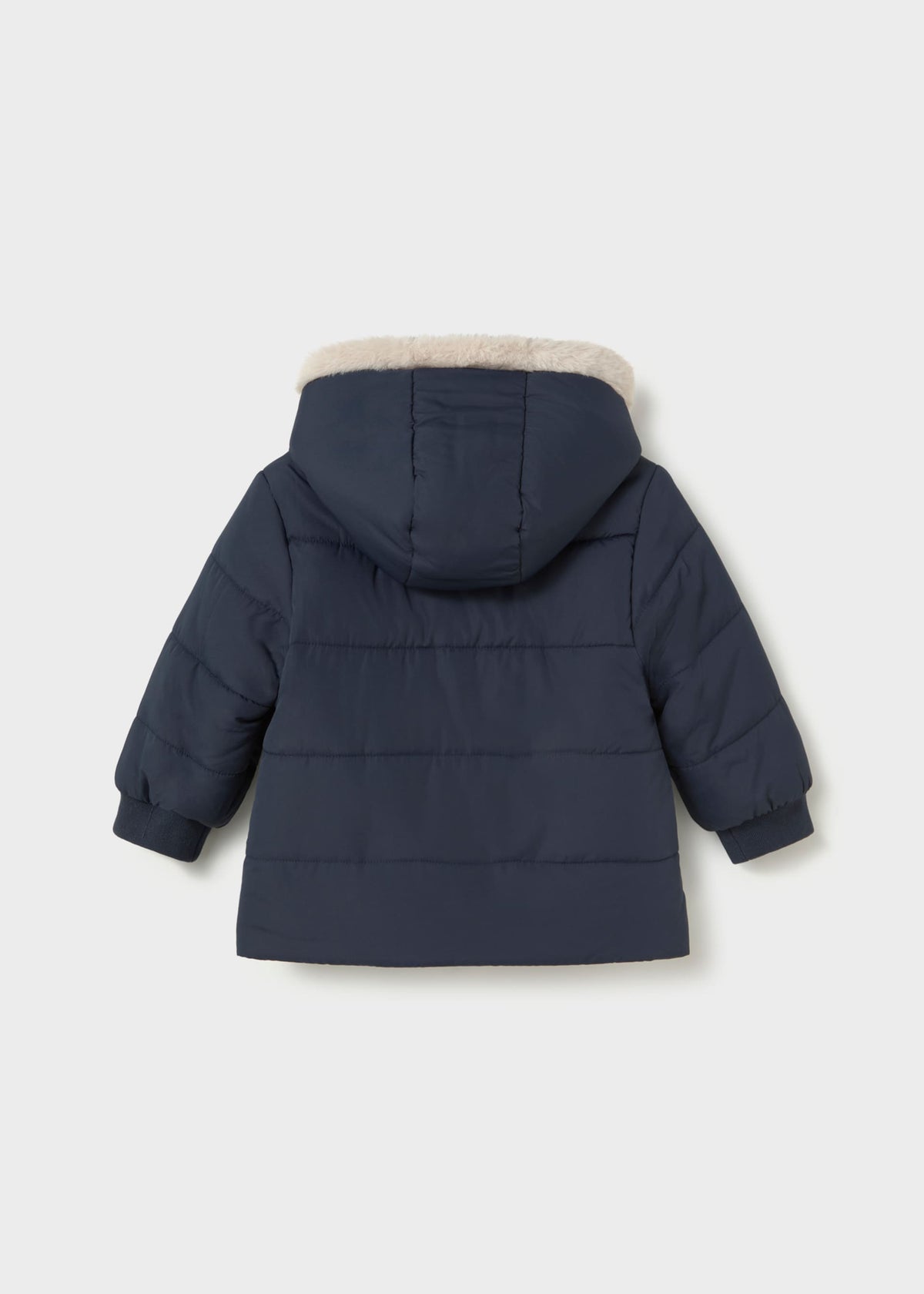 Giaccone pellicciotto con taschine bimbo