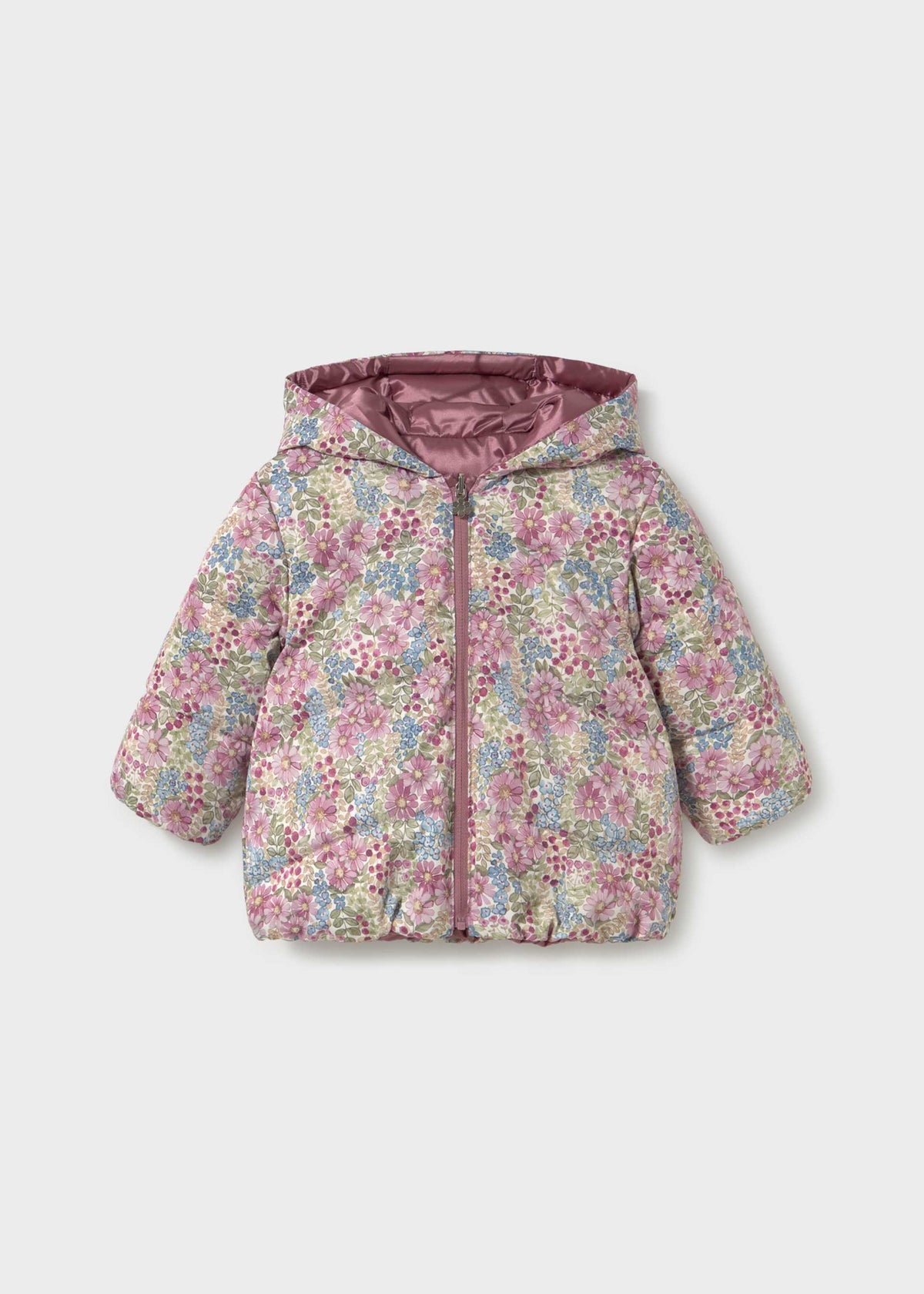Giaccone reversibile neonata