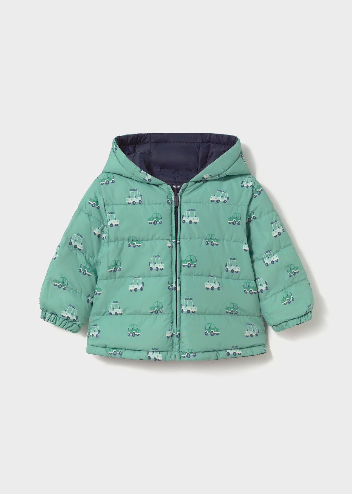 Giaccone soft reversibile stampato bimbo