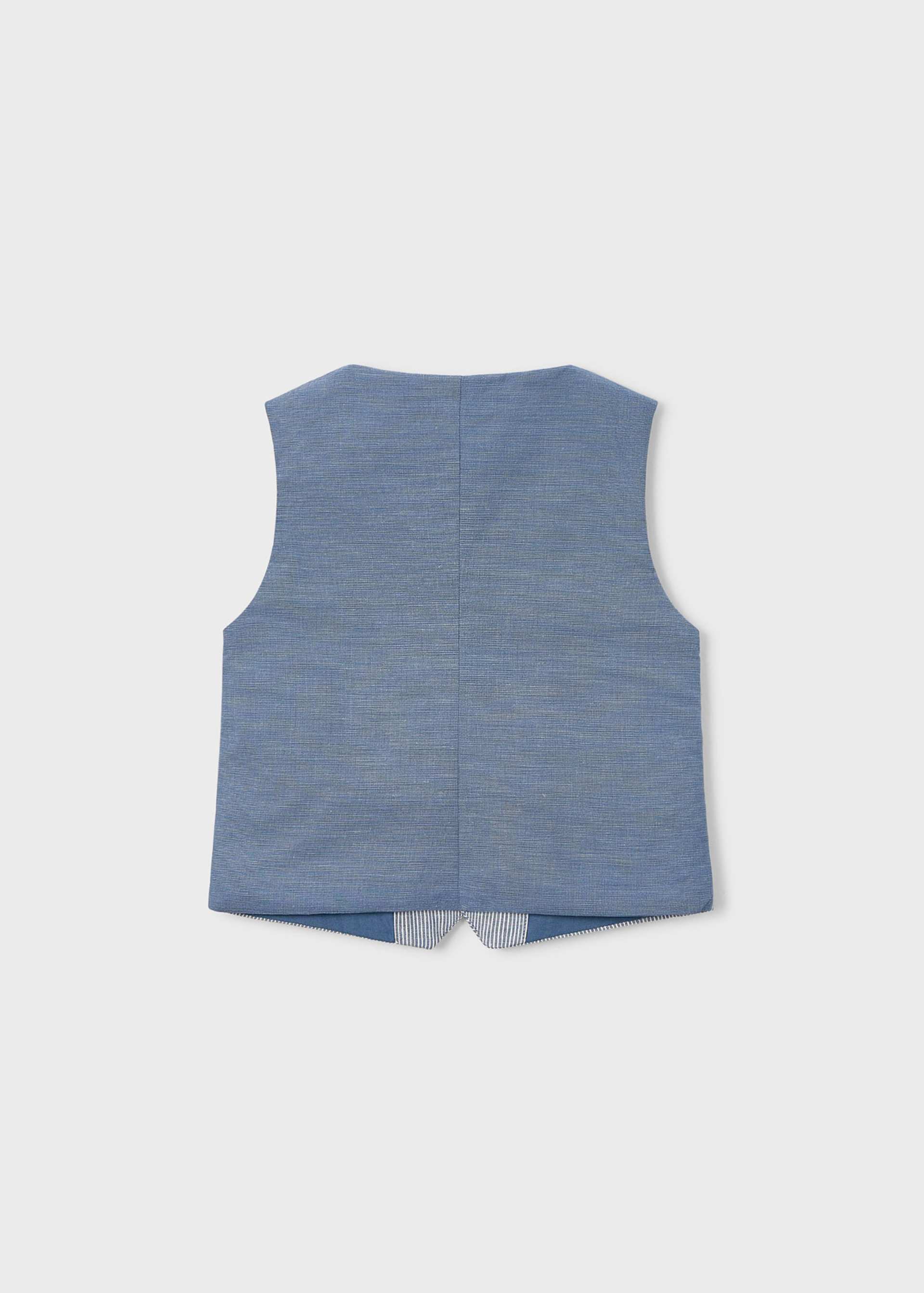 Gilet in lino bambino