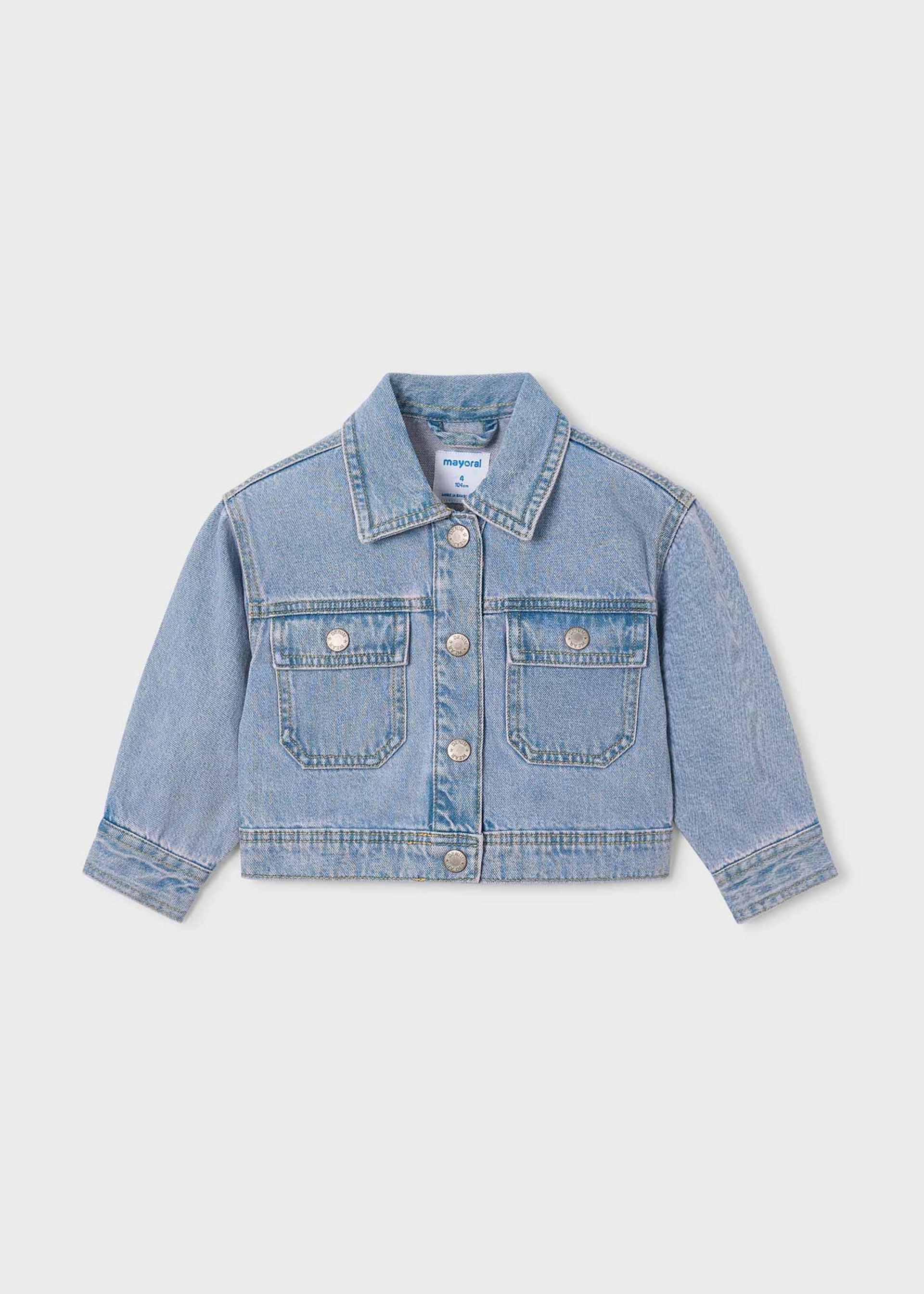 Giubbotto jeans bambina