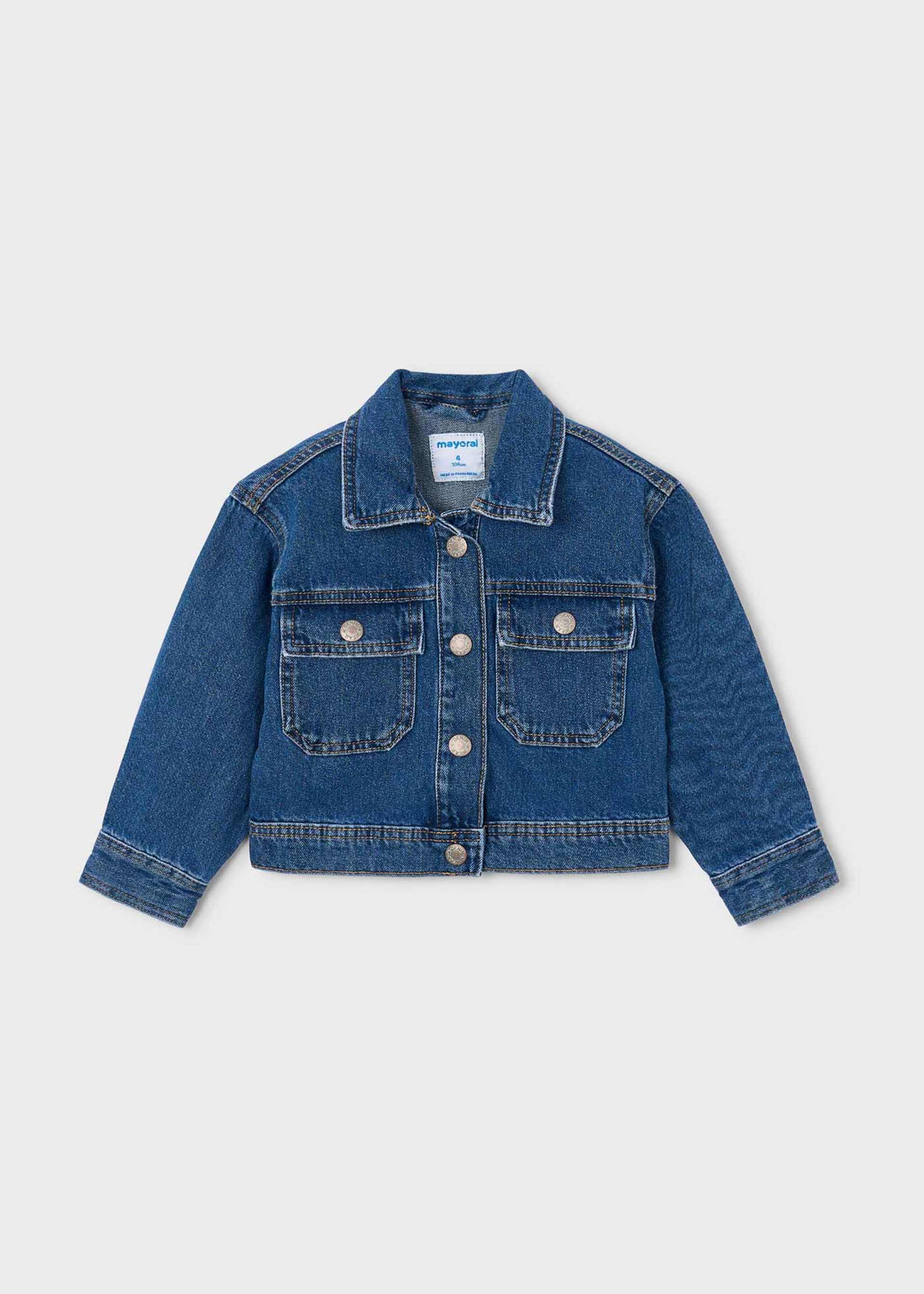 Giubbotto jeans bambina