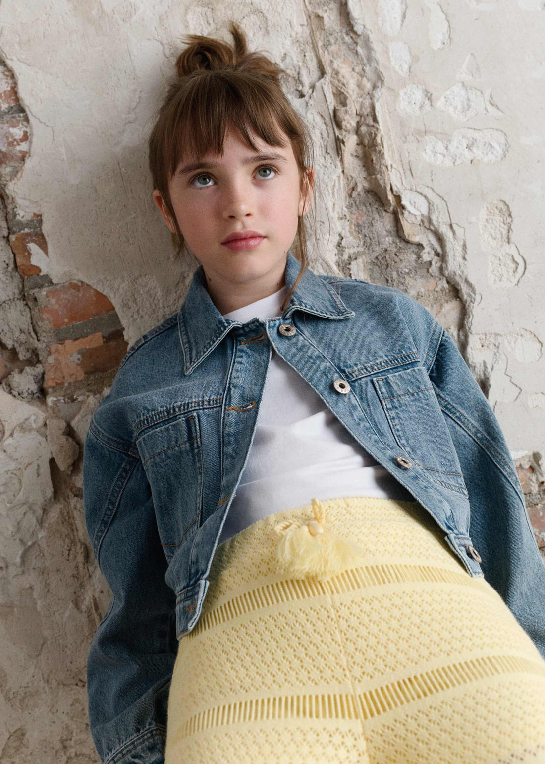Giubbotto jeans ragazza