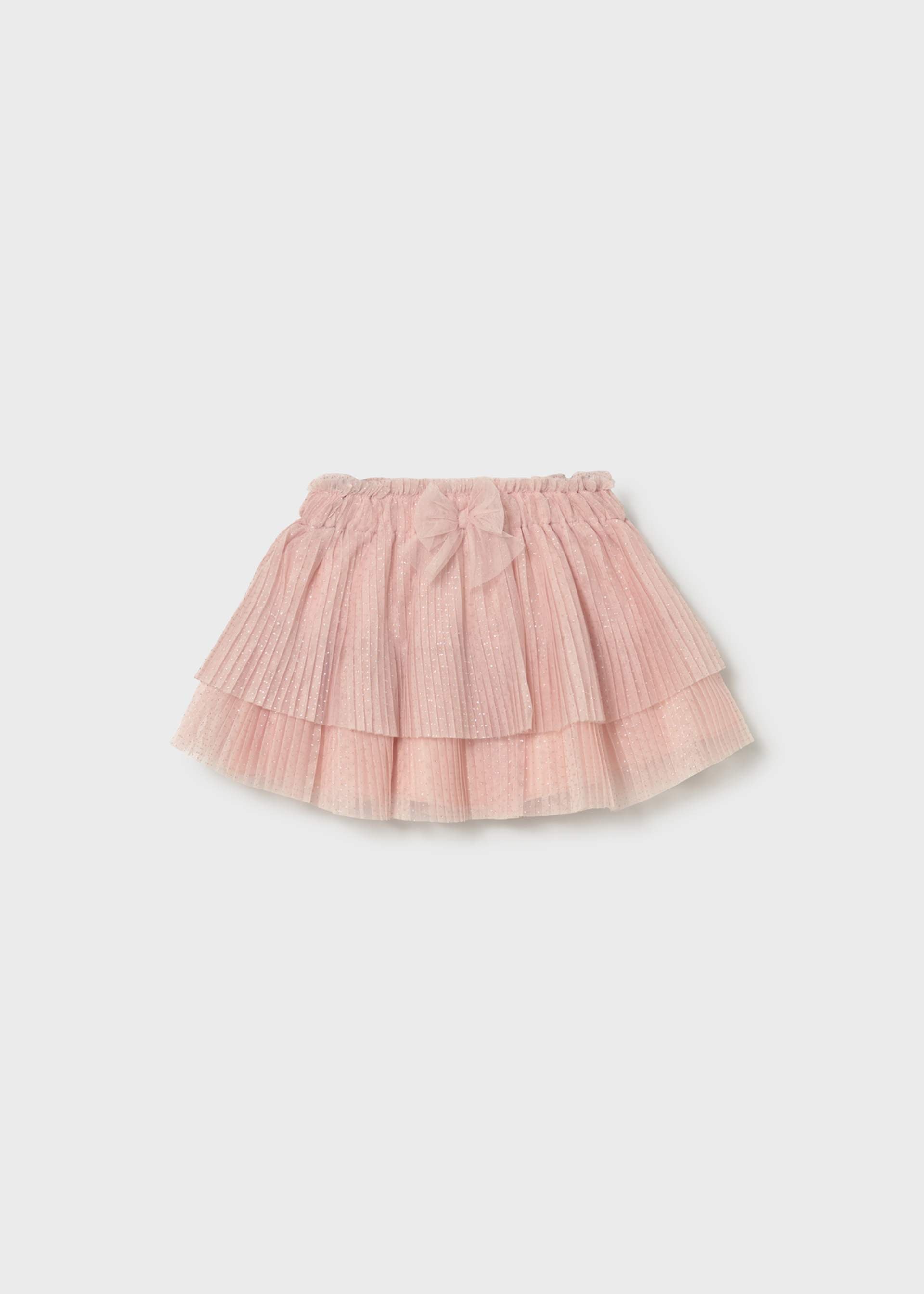 Gonna tulle plissettata neonata