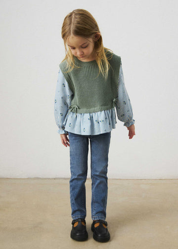 Jeans basico bambina