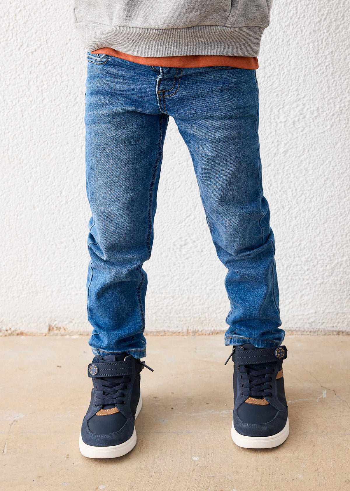 Jeans basico slim fit bambino