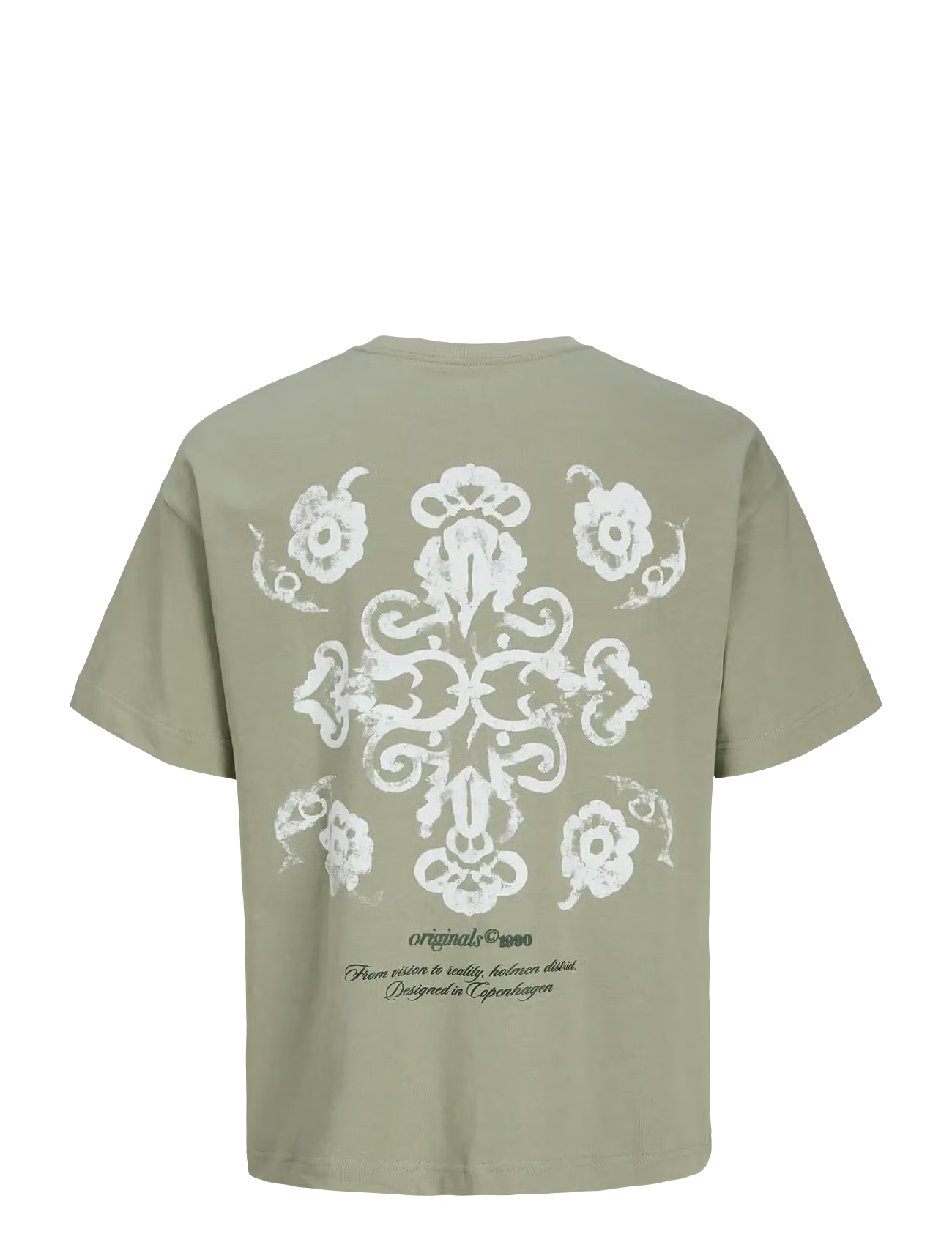 T-Shirt JORMONTAUK BACK GRAPHIC TEE SS - Short-sleeved