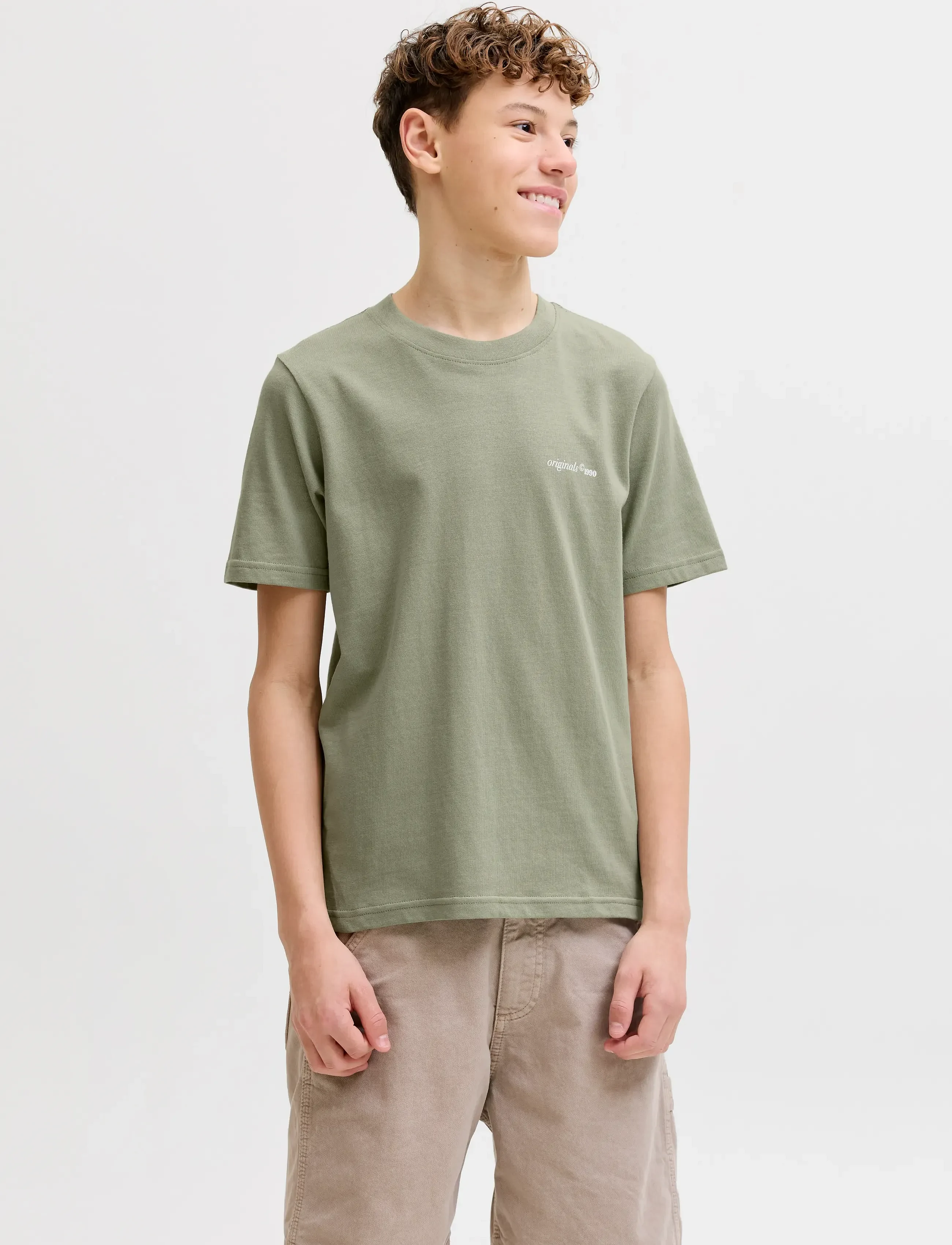 T-Shirt JORMONTAUK BACK GRAPHIC TEE SS - Short-sleeved