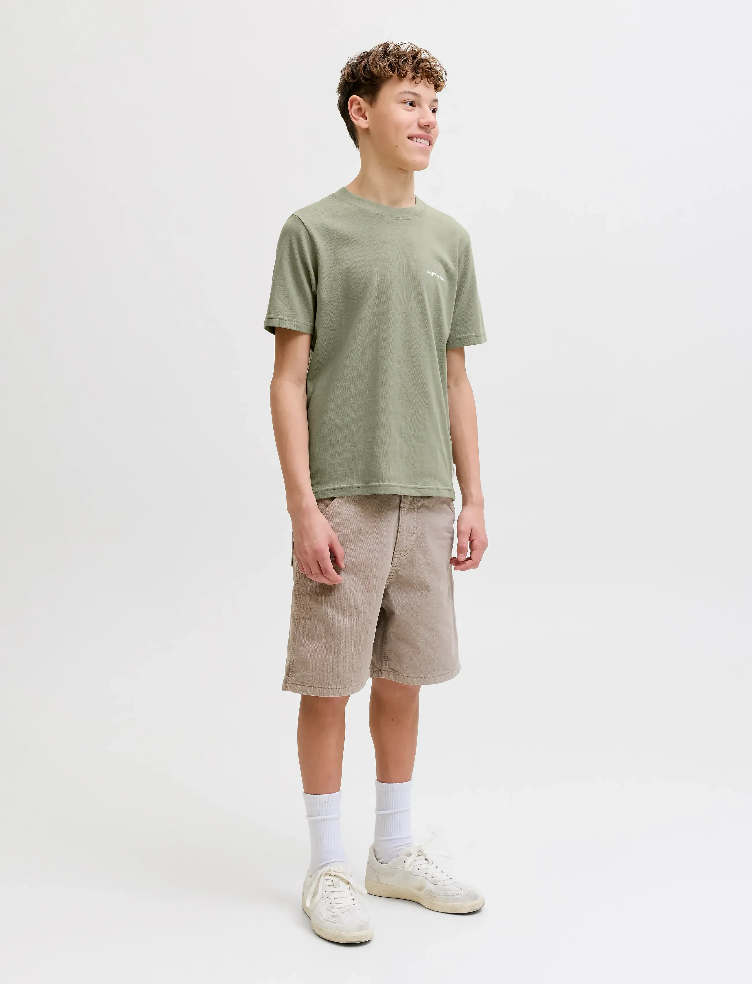 T-Shirt JORMONTAUK BACK GRAPHIC TEE SS - Short-sleeved