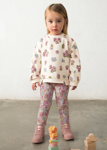 Leggings stampato bimba