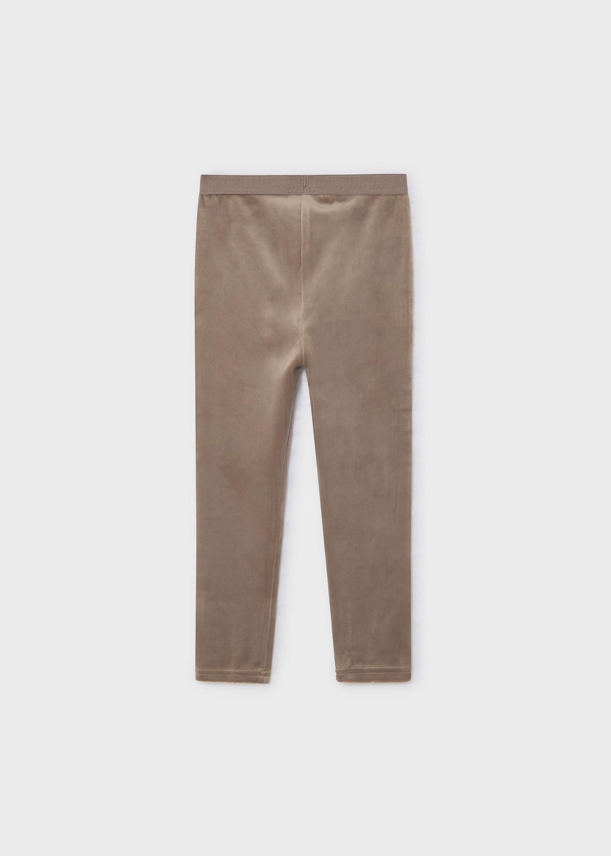 Leggings velluto basico bambina