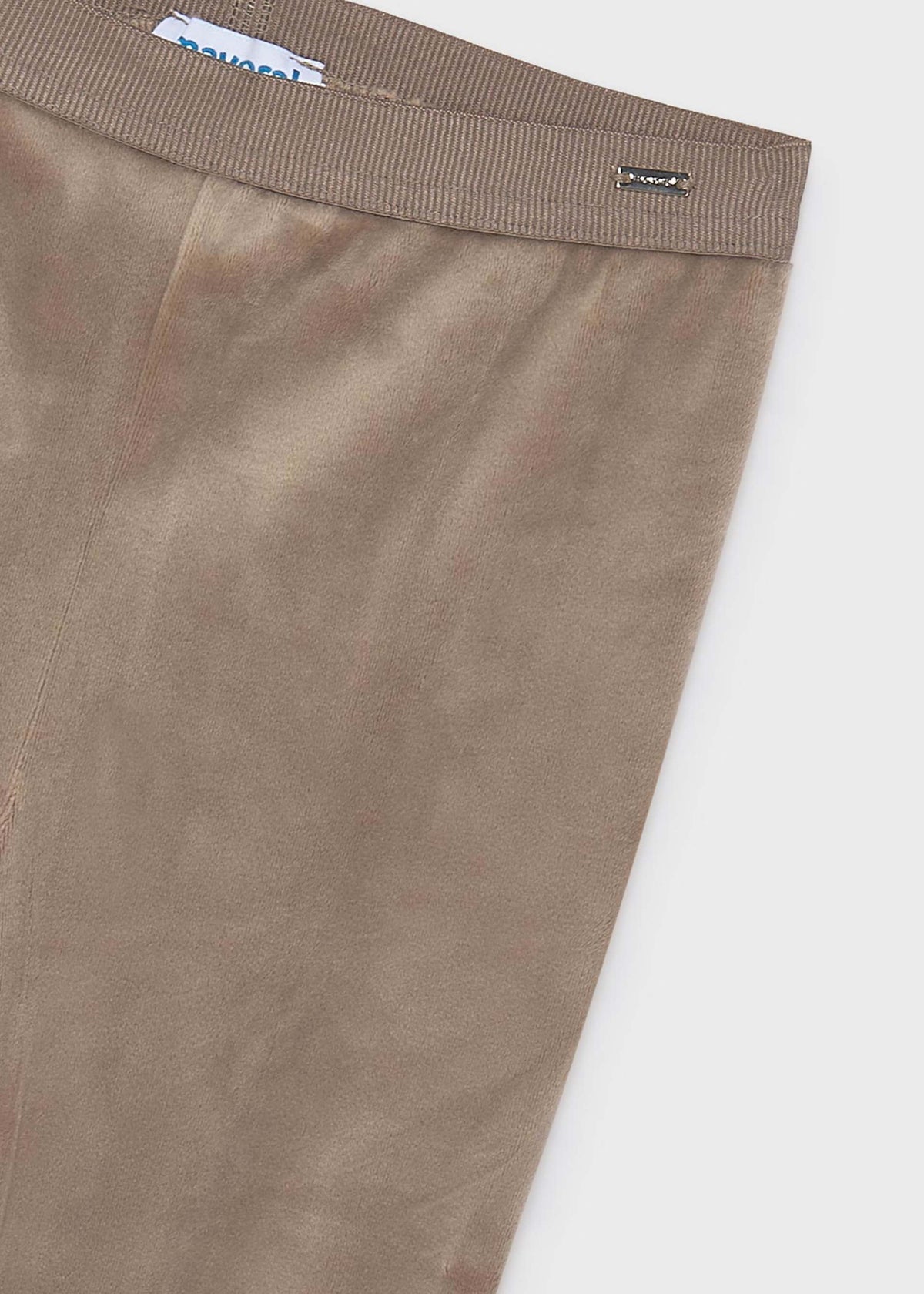 Leggings velluto basico bambina