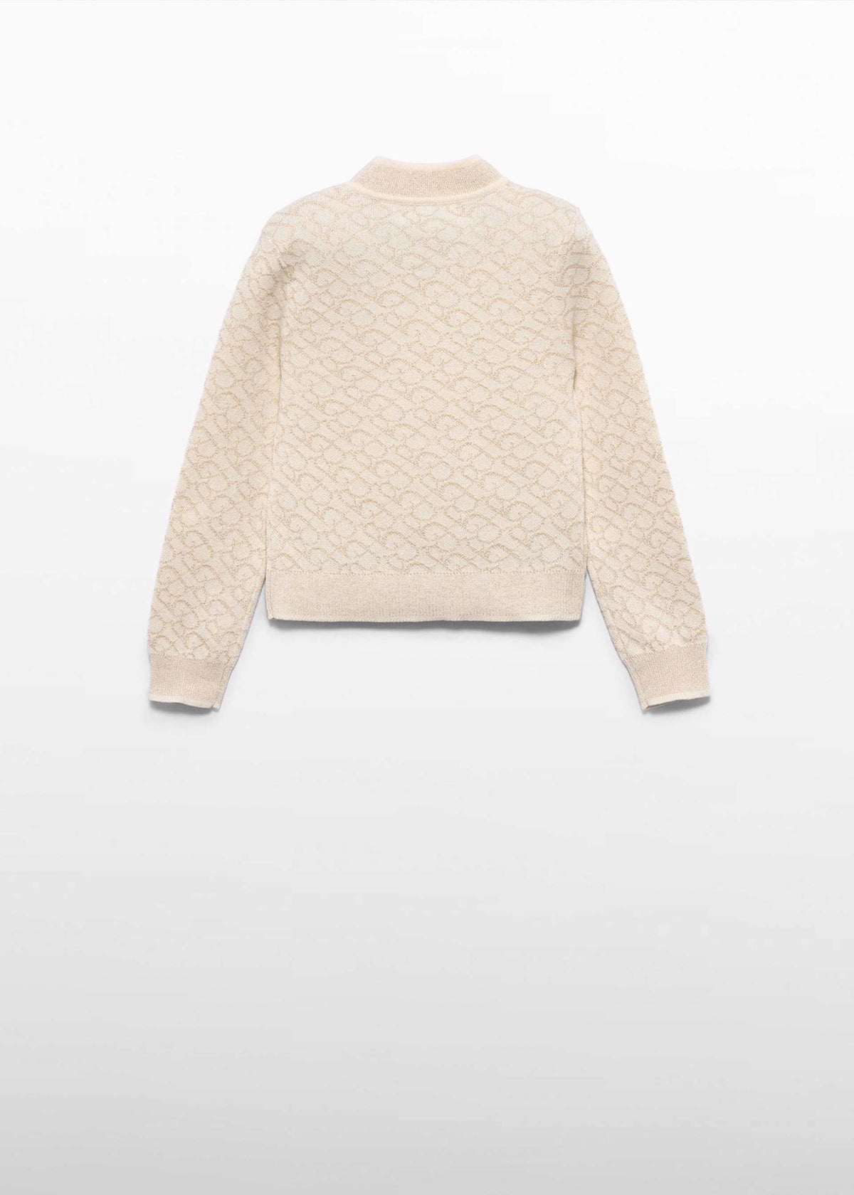 Lupetto maglia logo bambina