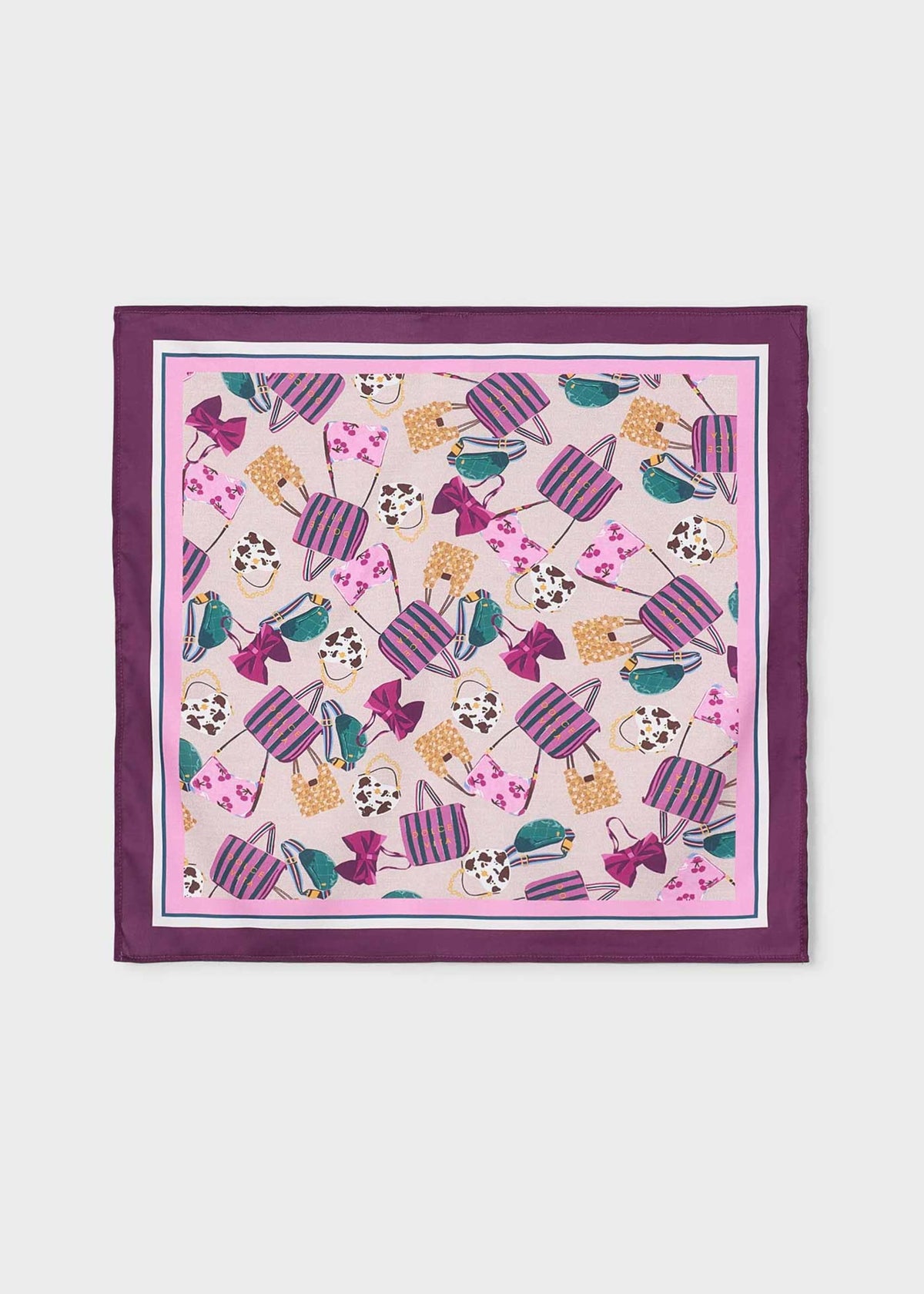 Maglietta con foulard bambina