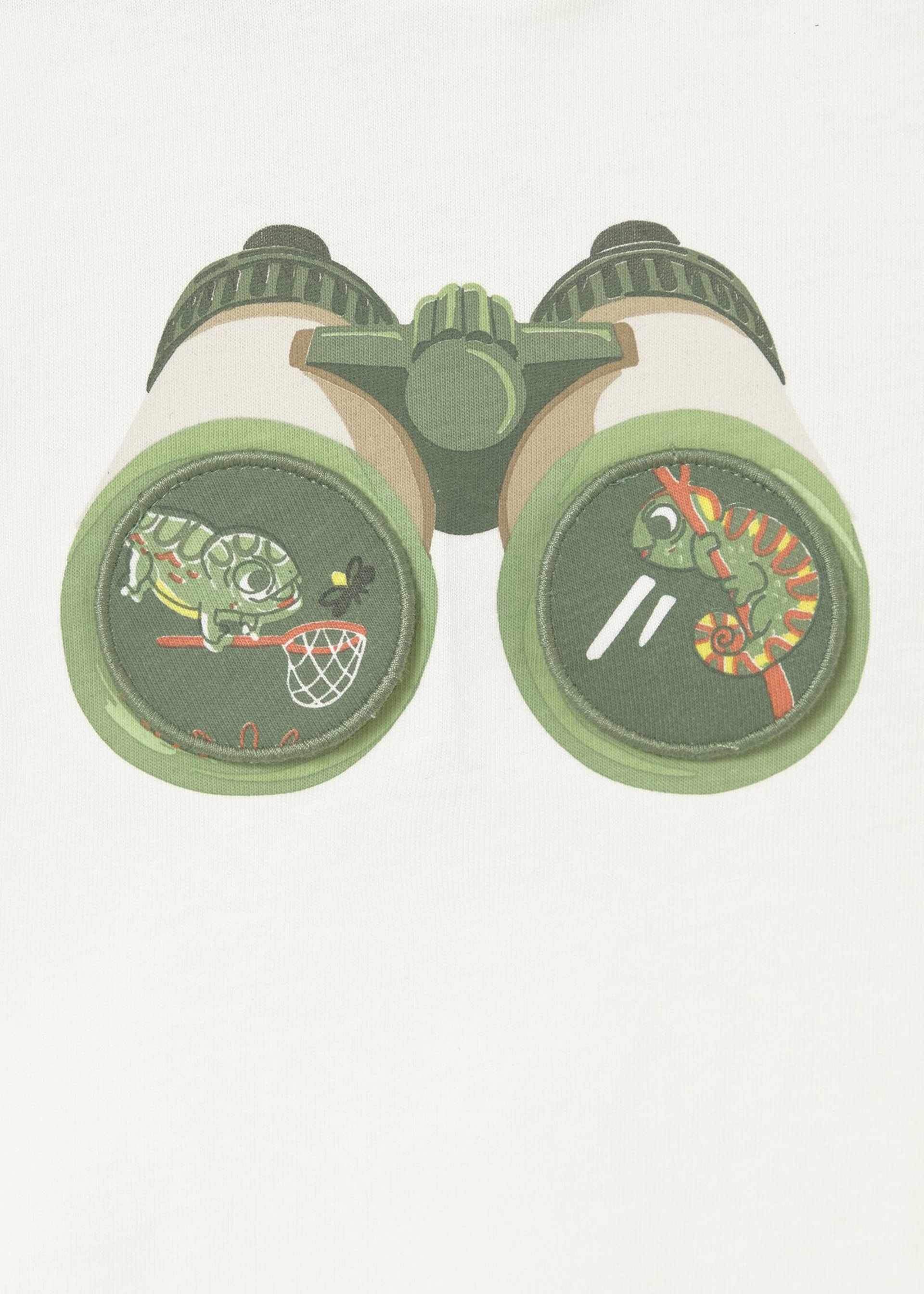 Maglietta interattiva binocolo neonato