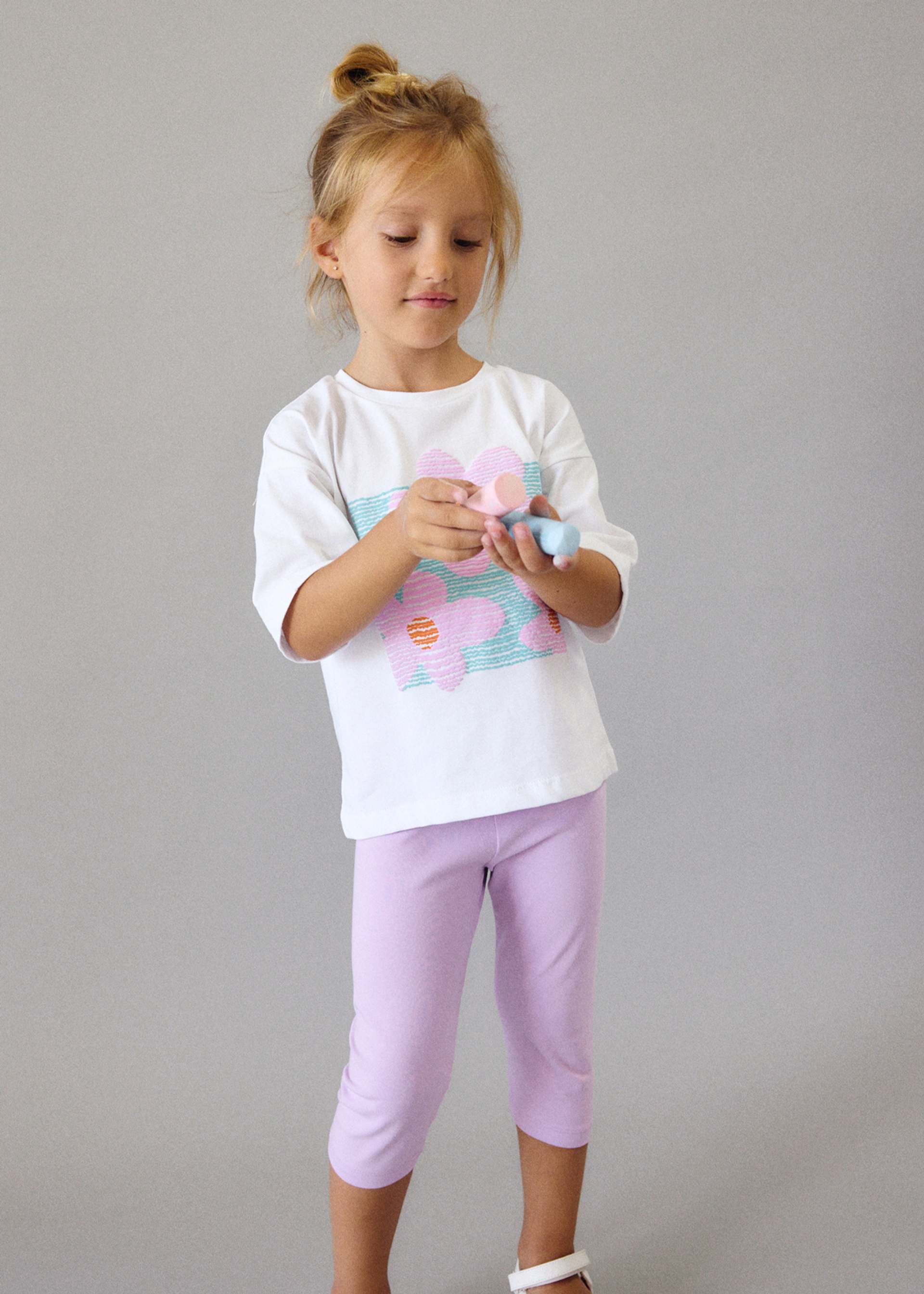 Maglietta oversize bambina