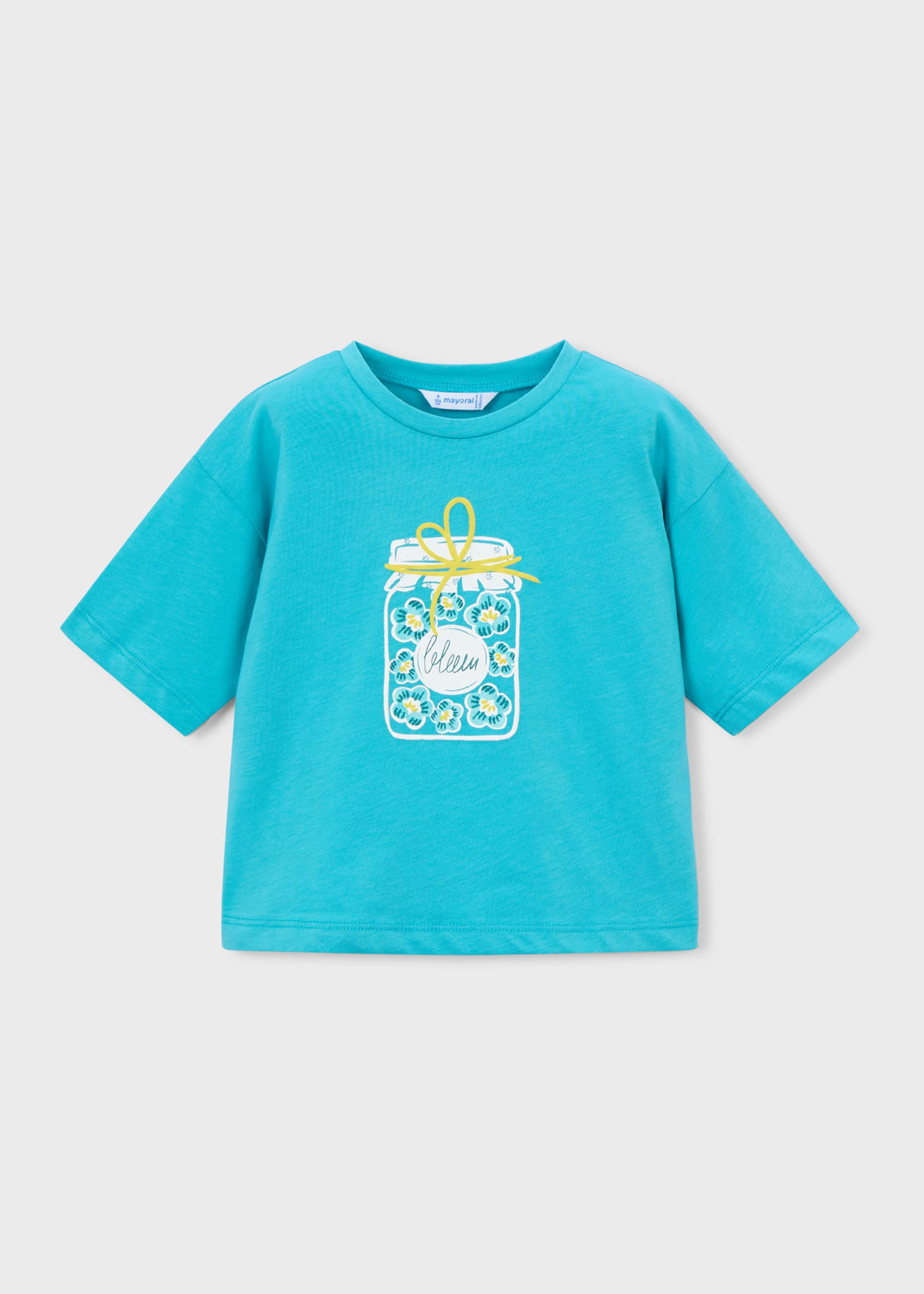Maglietta oversize bambina