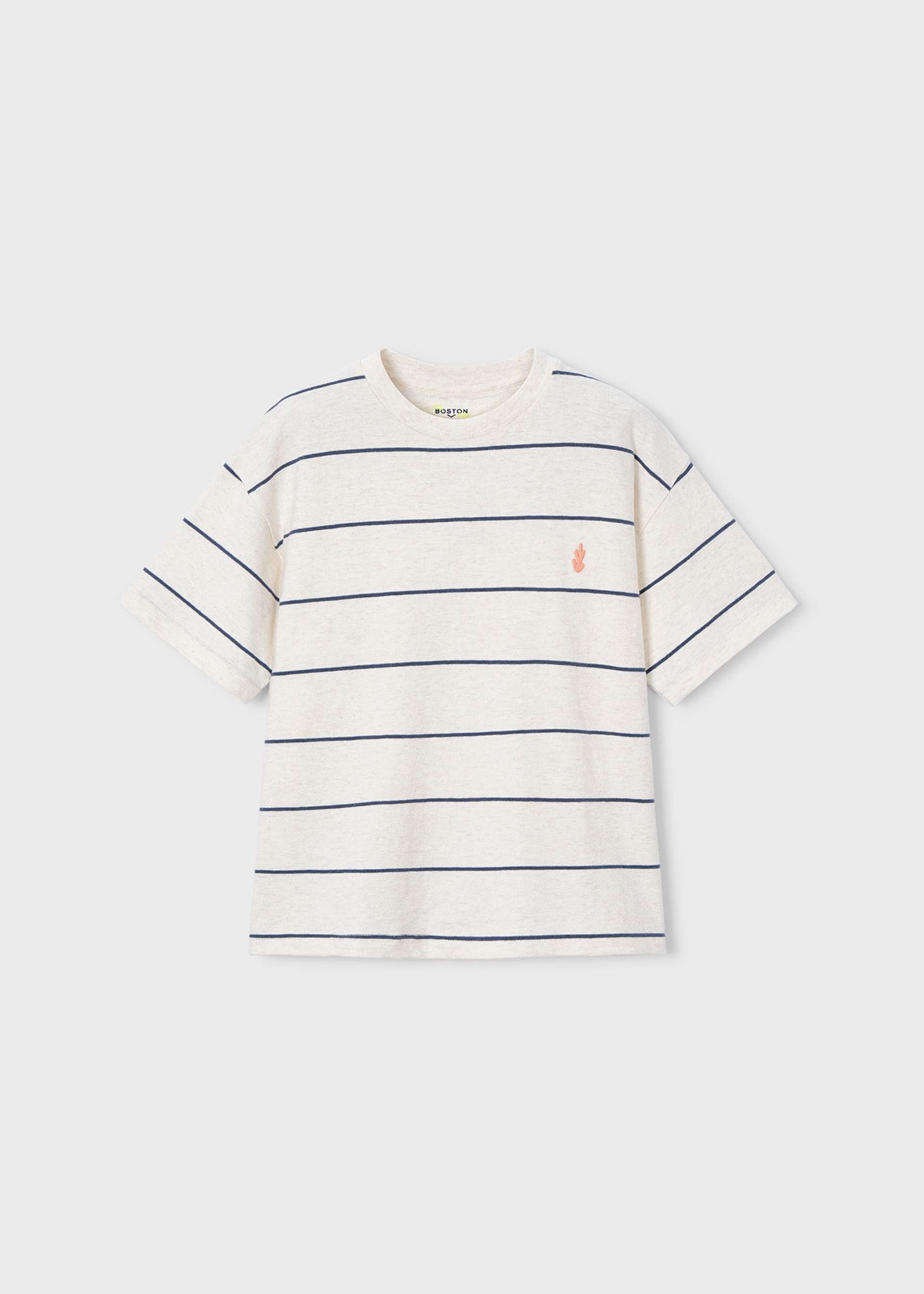 Maglietta righe Boston Kids