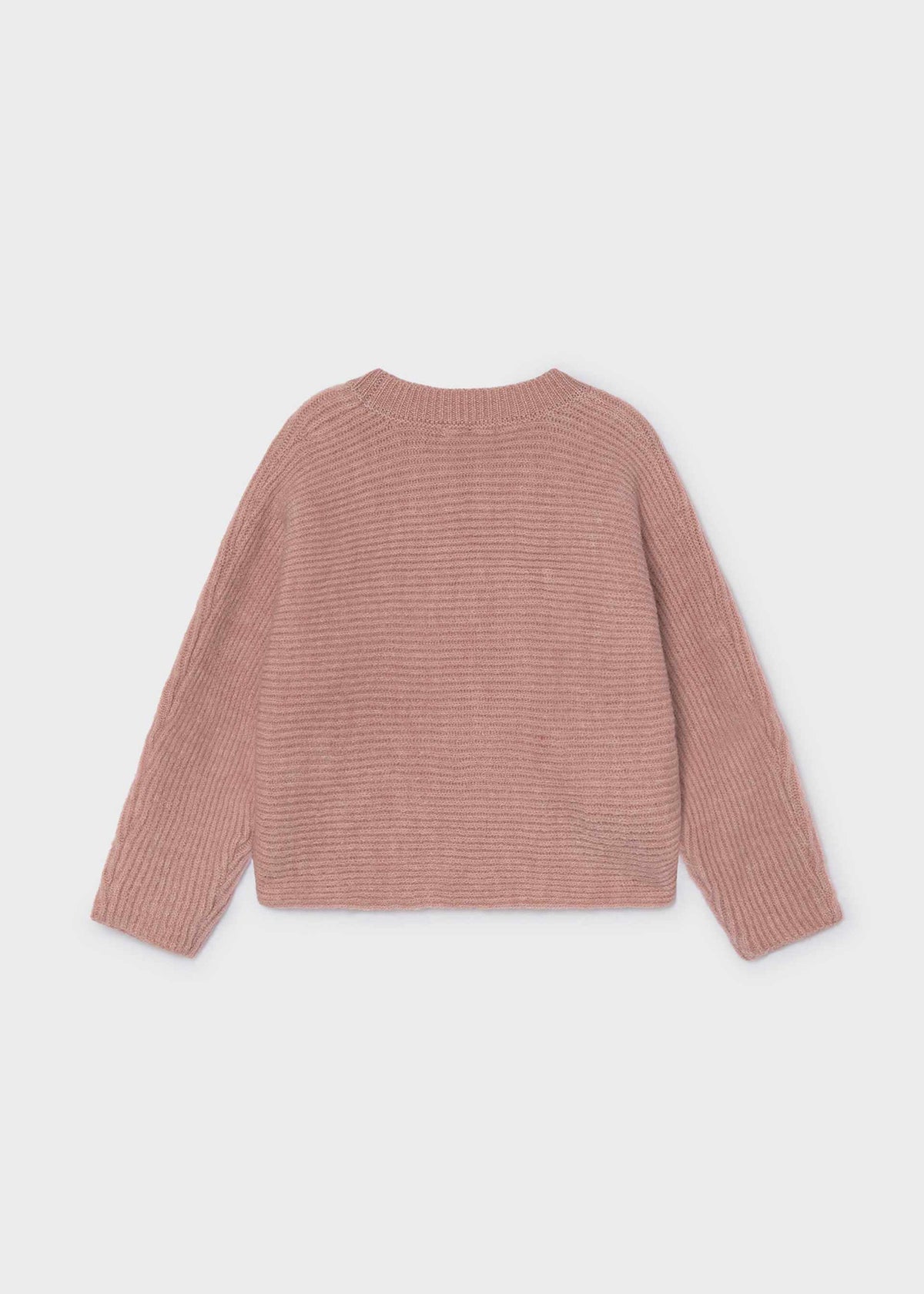 Maglione a maglia con perle bambina