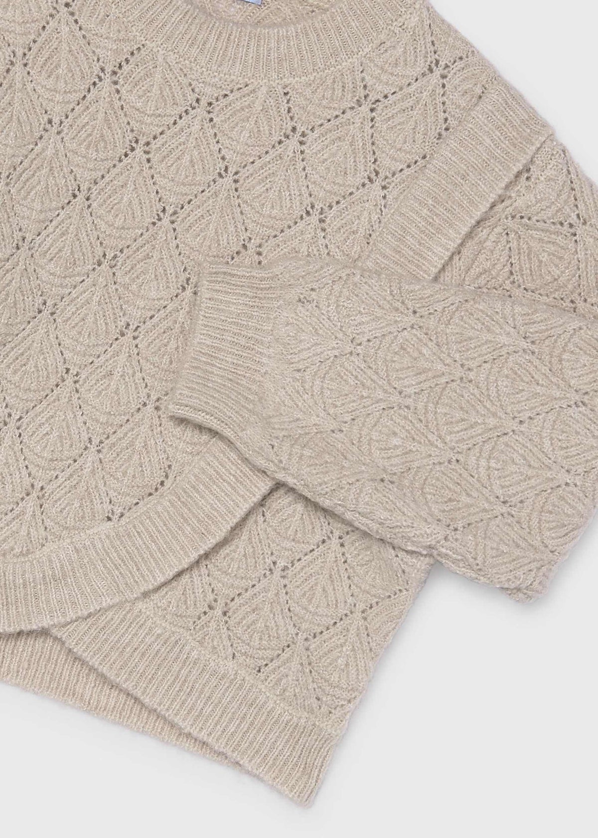 Maglione asimmetrico bambina