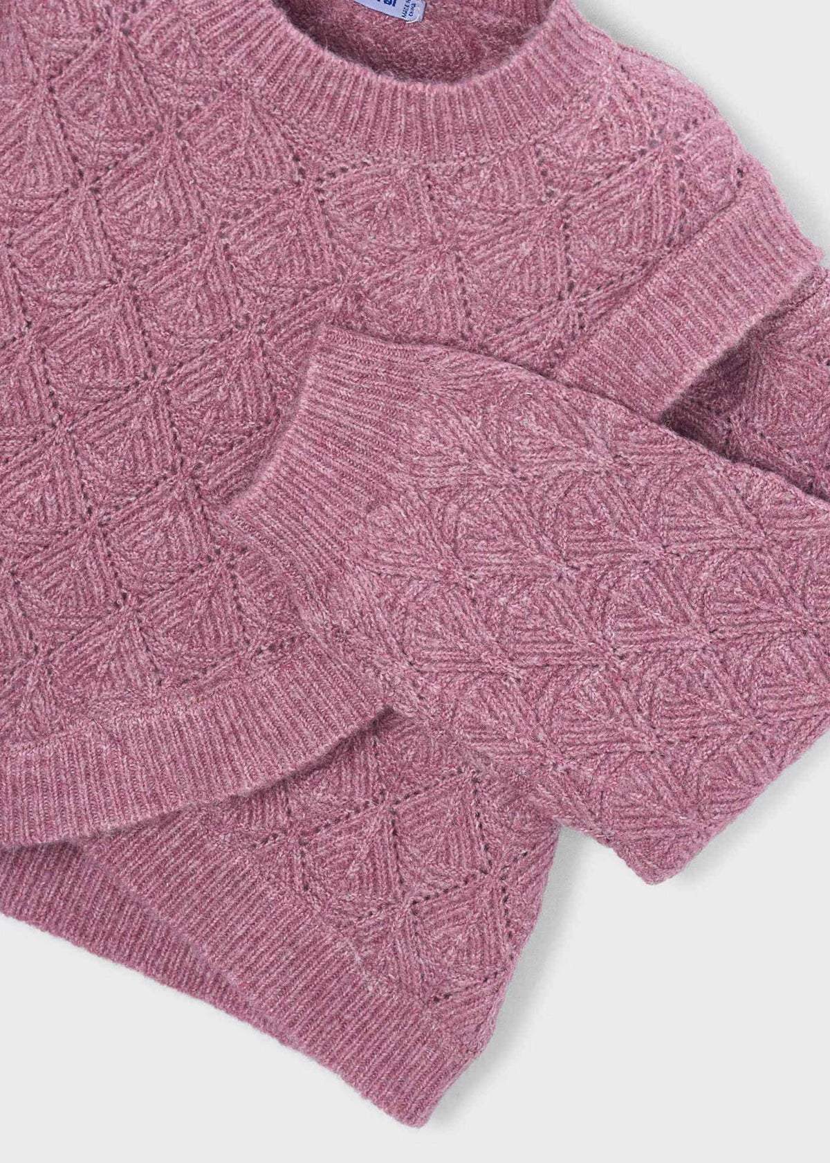 Maglione asimmetrico bambina