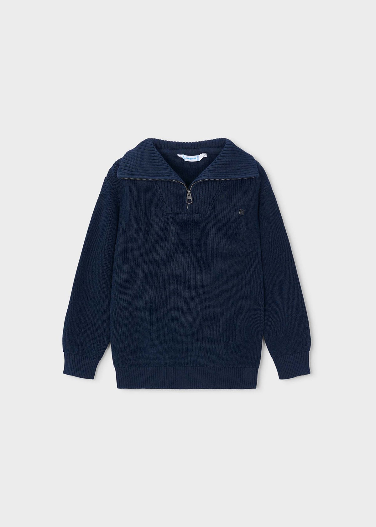 Maglione colletto con cerniera bambino