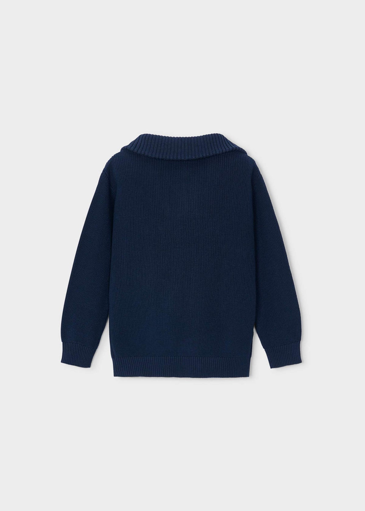 Maglione colletto con cerniera bambino