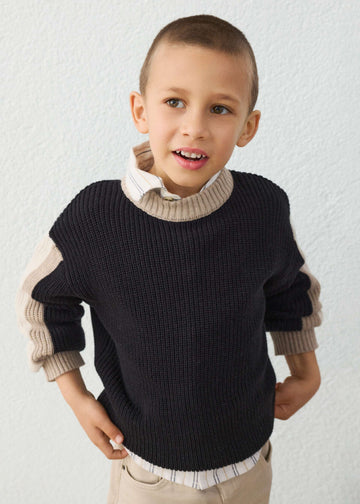 Maglione contrasti bambino