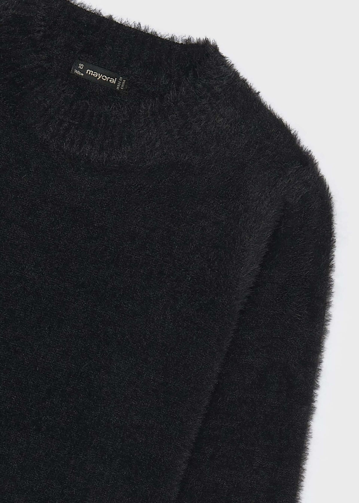 Maglione effetto pellicciotto ragazza