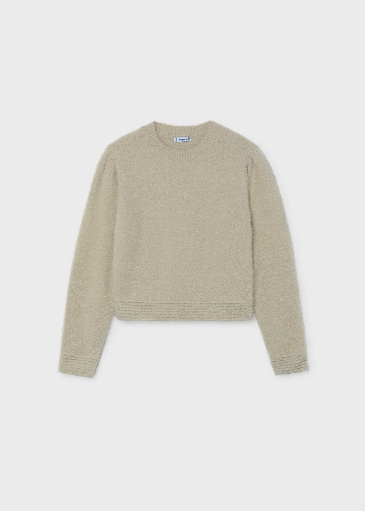 Maglione effetto pellicciotto ragazza