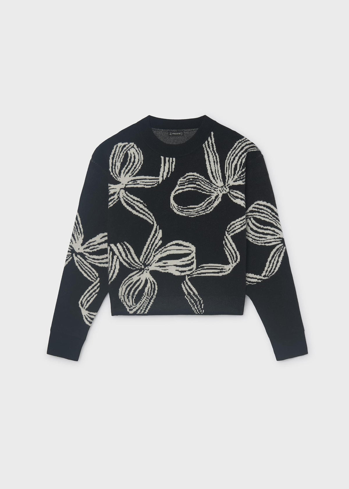 Maglione fiocchi ragazza