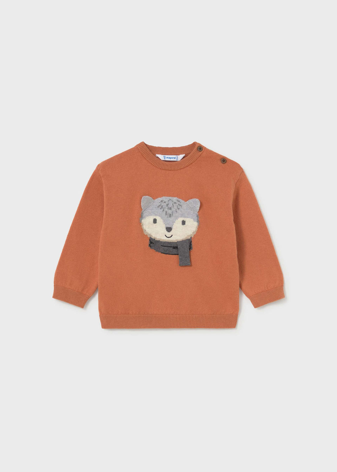 Maglione intarsi animaletti neonato