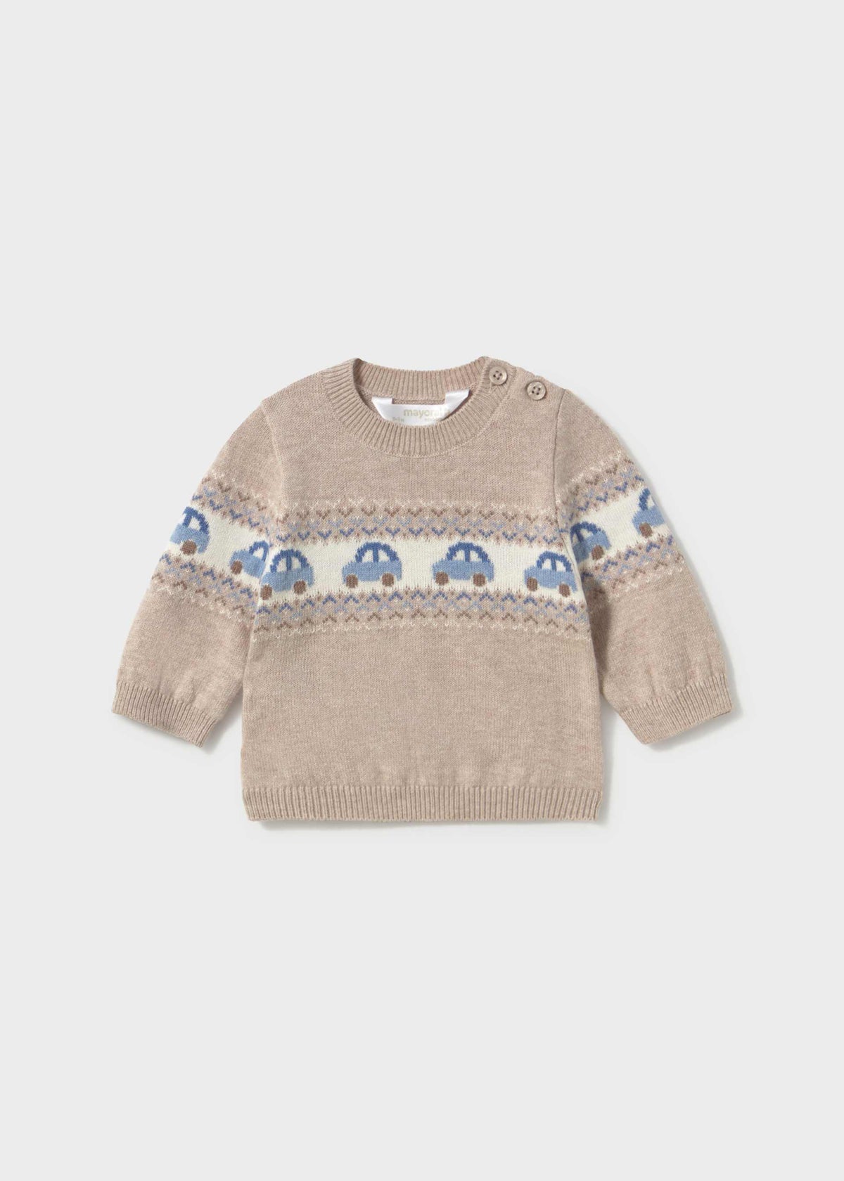 Maglione jacquard neonato