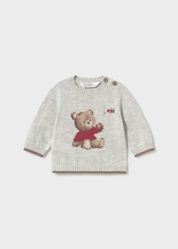 Maglione jacquard neonato