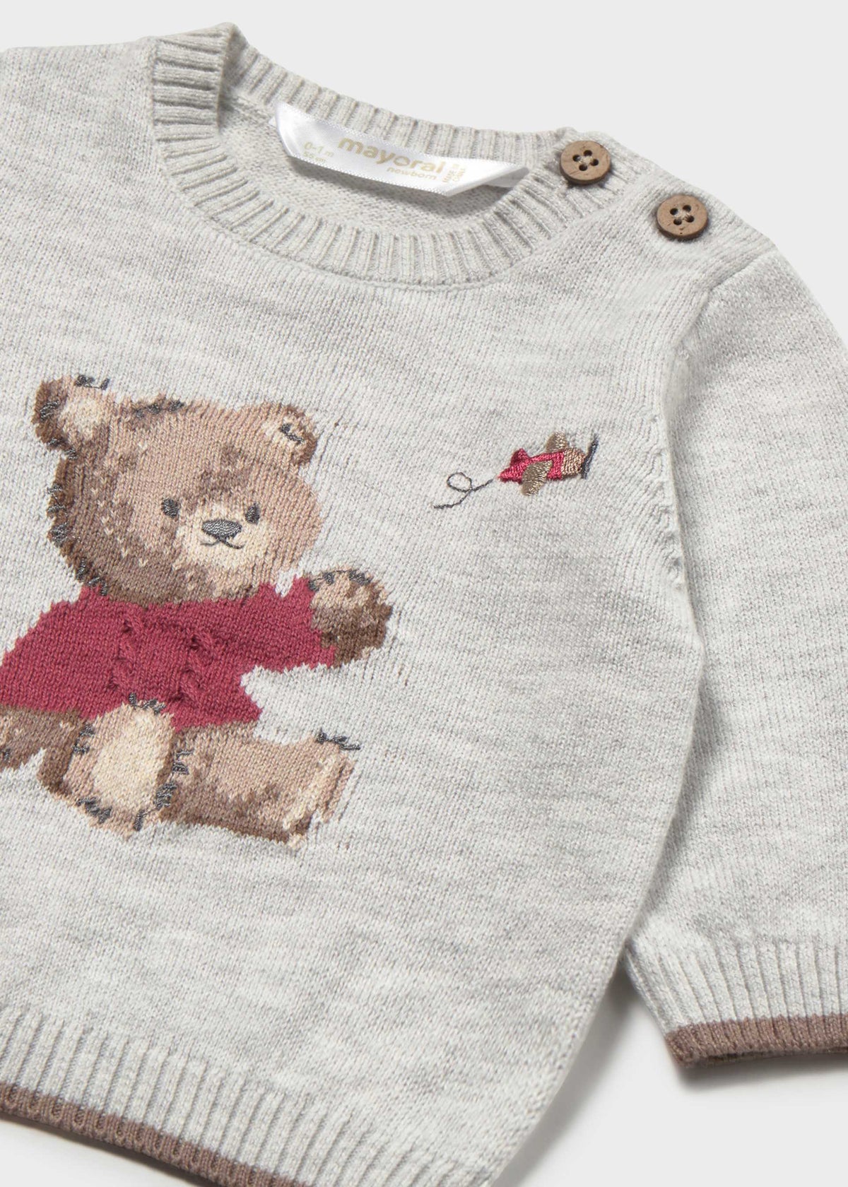 Maglione jacquard neonato