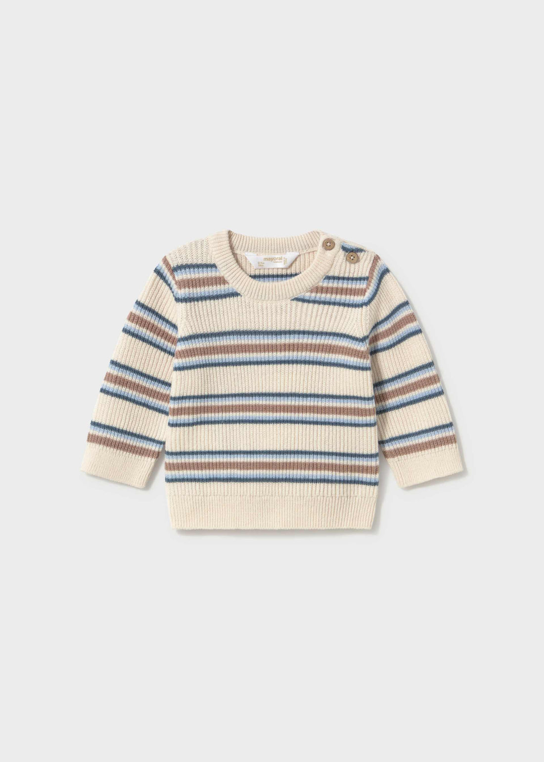 Maglione righe neonato