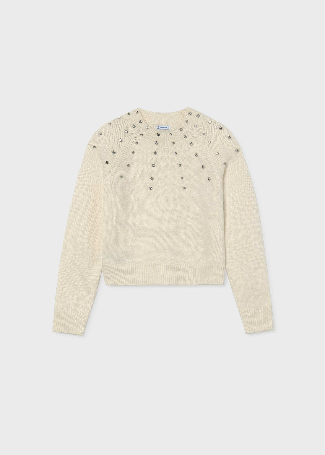 Maglione strass ragazza