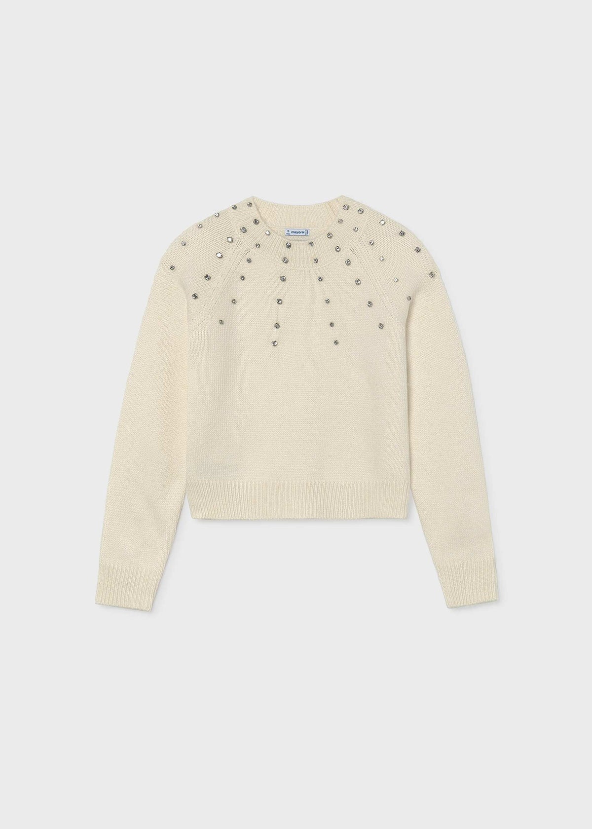 Maglione strass ragazza