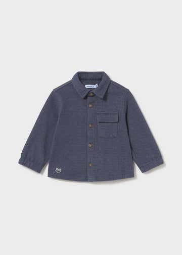 Overshirt punto bimbo