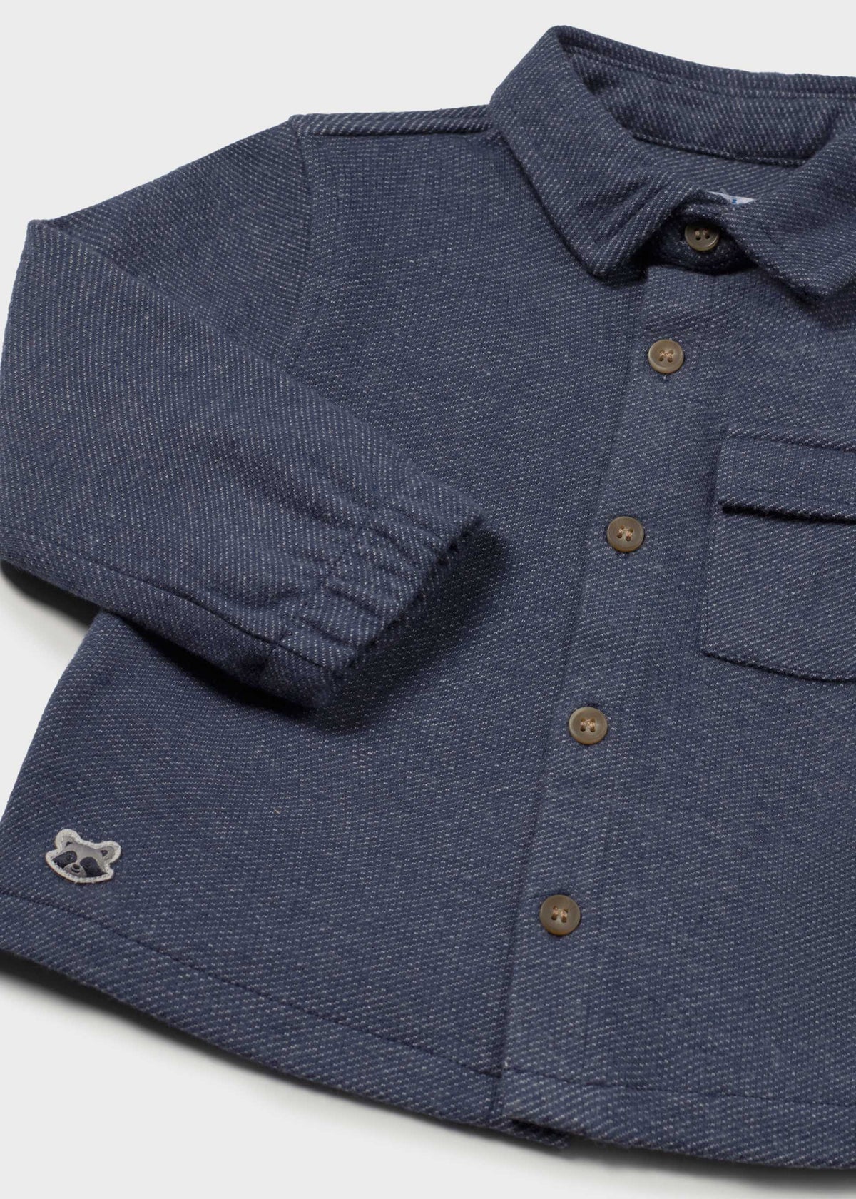Overshirt punto bimbo