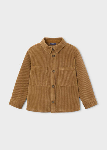 Overshirt velluto a costine bambino