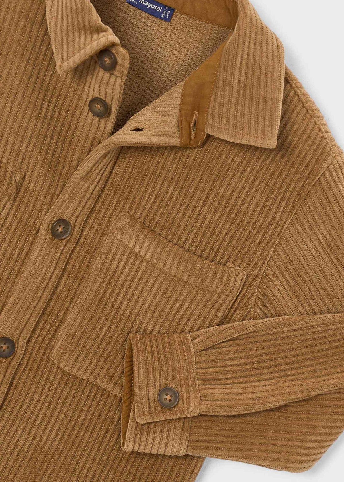 Overshirt velluto a costine bambino