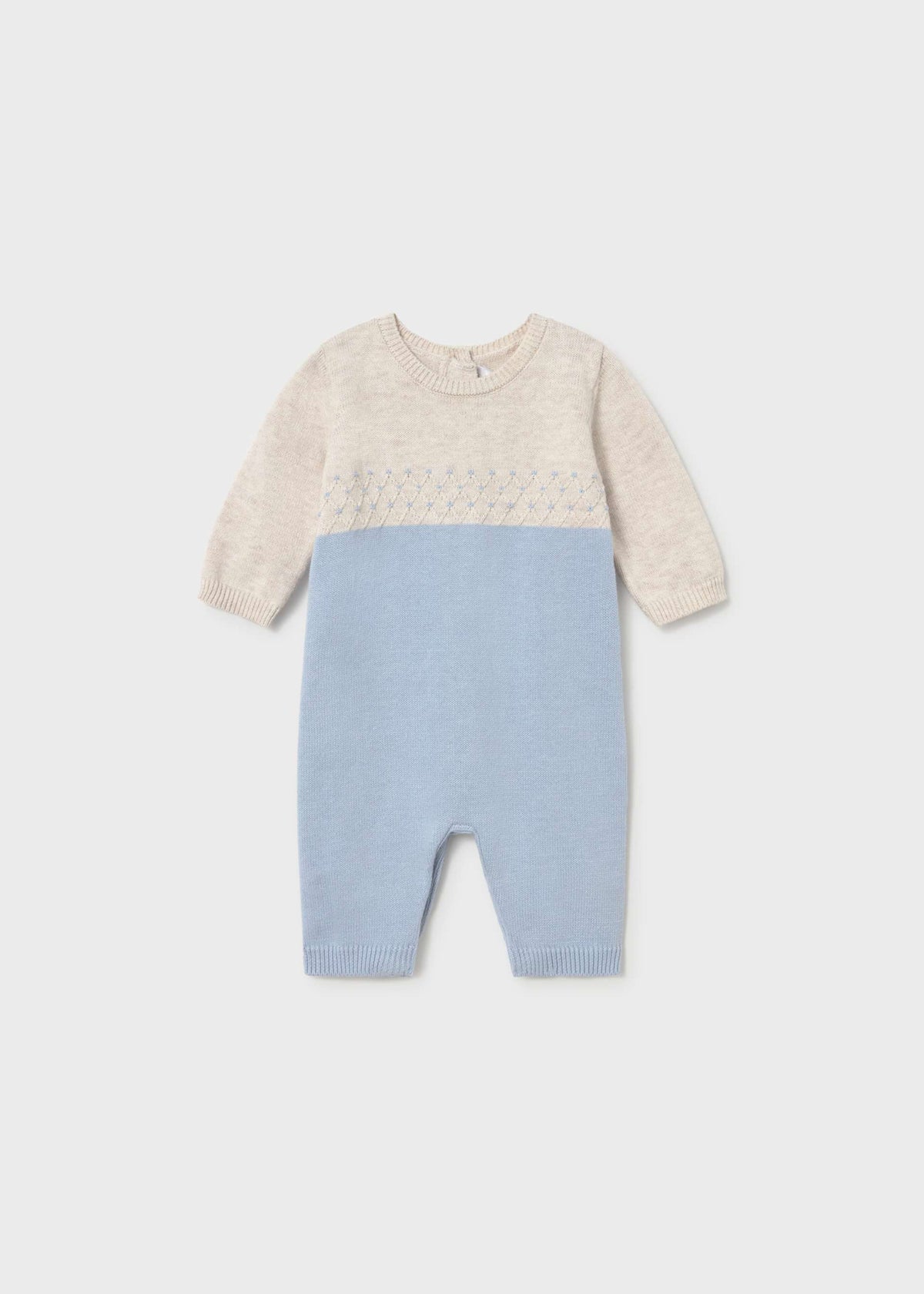 Pagliaccetto a maglia neonato