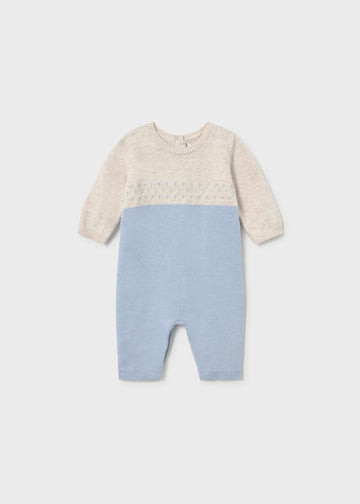 Pagliaccetto a maglia neonato